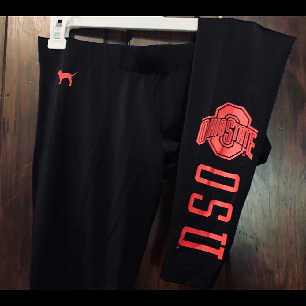 OSU buckeyes Victoria’s Pink secret leggings!Small